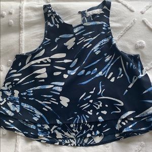 light weight patterned top